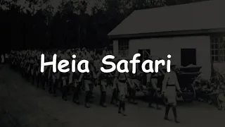Heia Safari (English and German Lyrics)
