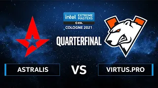 CS:GO - Astralis vs. Virtus.pro [Inferno] Map 3 - IEM Cologne 2021 - Quarterfinal