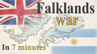 The Falklands (Malvinas) war 1982 explained in 7 minutes