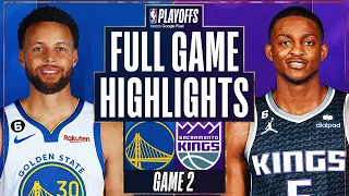 WARRIORS vs KINGS Full Game 2 Highlights | April 17, 2023 NBA Playoffs Highlights NBA 2K23