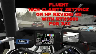 [ACC] [VR] [OpenXR] [OpenComposite] High-clarity settings for HP Reverb G2 on Nvidia RTX3080