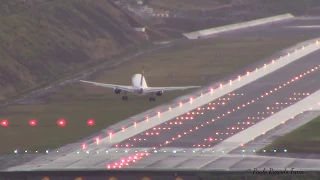 PILOTS SKILLS IN DANGEROUS WINDS MADEIRA AIRPORT