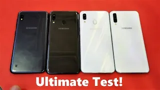 Samsung Galaxy A50 vs A30 vs A20 vs A10 - Speed Test & Comparison!