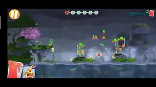 daily challenge angry birds 2 today mar 15 4-5-6 with bubbles