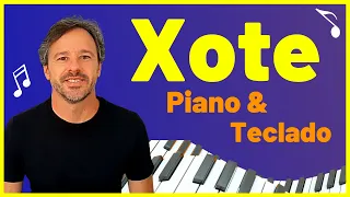 Como tocar Xote no Piano ou Teclado |  Padrão rítmico para acompanhamento |