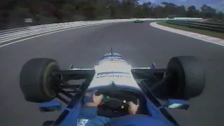 Jacques Villeneuve over take Michael Schumacher on track | Portuguese GP | 1996