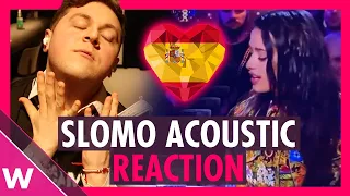 Chanel "SloMo" Acoustic Version Reaction | Eurovision Spain 2022