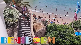 Benidorm's Stairway To The Old Town!! A Short Cut Too!☀️🌊🌴💕🚶🏻‍♀️🇪🇦 #benidorm #oldtown