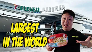 World’s Largest 7-Eleven in Pattaya, Thailand 🇹🇭 Full Tour and Food Review