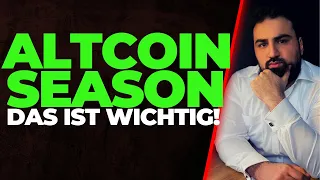 ALTCOIN-Season: Darauf musst du achten!