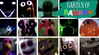 Garten Of Banban 1 2 3 4 6 & 7 - ALL JUMPSCARES