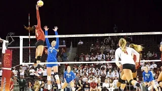 The Most Powerful Women's Volleyball Spikes EVER !!! (HD)