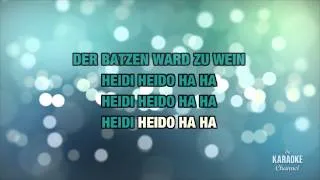 Ein Heller Und Ein Batzen in the Style of "Traditionell" with lyrics (no lead vocal)