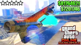 GTA 5 ONLINE NEW SMUGGLER'S RUN DLC $50,000,000 SPENDING SPREE! NEW CARS, AIRCRAFTS & MORE! (GTA V)