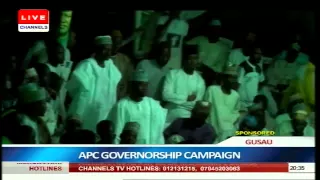 APC Gov'ship Candidate In Zamfara Asks Indigenes To Secure Their Votes pt.4