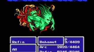 Final Fantasy III Final Boss Cloud of Darkness NES