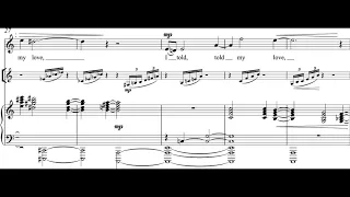 Paul Gibson - The Shepherd’s Lot for Soprano, Clarinet and Piano (2015) [Score-Video]