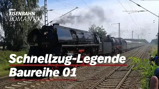 Die Schnellzug-Legende Baureihe 01. Sonderfahrt zum 90.Jubiläum (Teil 1) | Eisenbahn-Romantik