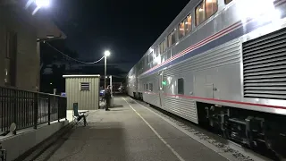 A Calif. Zephyr in Ft. Morgan on 21SEP2023