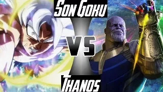 DBZMacky Goku vs Thanos Power Levels (Dragon Ball Super vs Marvel)