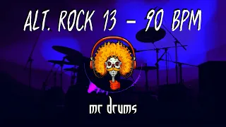 Alt Rock 13 - 90 BPM | Backing Drums | Only Drums