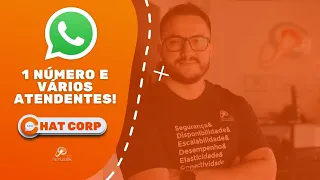 Você atende clientes pelo WhatsApp? 1 Número e vários atendentes! #whatsapp #chatcorp #whats