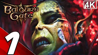 BALDUR'S GATE 3 - Gameplay Walkthrough Part 1 - Prologue (Early Access) 4K 60FPS MAX No Commentary