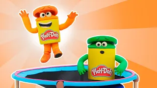The Doh-Dohs Bounce to Space! | The Play-Doh Show | Play-Doh Official