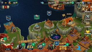 Unser Holzlager ist jetzt auf lvl 11 Dragons Aufstieg von Berk lets play 94