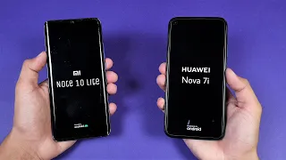 Xiaomi MI Note 10 Lite (8GB) vs Huawei Nova 7i (8GB) - Speed Test!