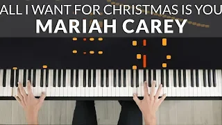 All I Want For Christmas Is You - Mariah Carey | Tutorial of my Piano Cover