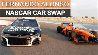 Fernando Alonso | Car Swap Jimmie Johnson | #FernandoAlonso #JJxALO