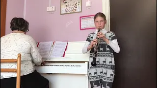 Воробьёва Василиса, 11 лет, В. Шаинский «Чему учат в школе»