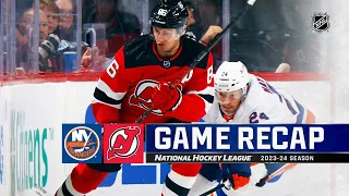 Islanders @ Devils 10/2 | NHL Highlights 2023