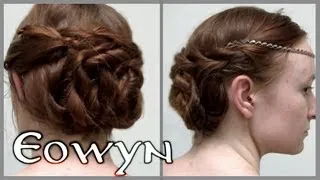 Lord of the Rings Hair - Eowyn Funeral Updo