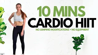 10 MIN CARDIO HIIT FAT BURN Home Workout I Intense & Sweaty