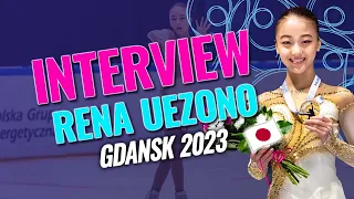 Junior Women Winner Interview | Rena Uezono | Gdansk 2023 | #JGPFigure