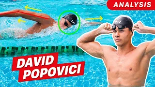 David Popovici Stroke Analysis | Future 100 Freestyle World Record Holder