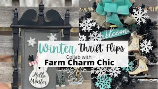 Winter Thrift Flips ⛄️ Collab with Farm Charm Chic ❄️