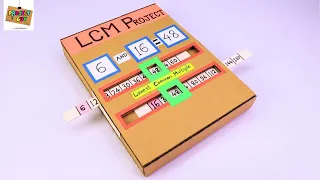 Maths Project Working Model - LCM Maths Project | Best Maths Project | Maths working model |