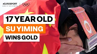 Absolutely Stunning! 17-Year-Old Su Yiming Wins Olympic Snowboard Gold | 2022 Winter Olympics