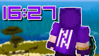 I Speedran Minecraft 1.16 In 16:27 (Top 25 Worldwide)