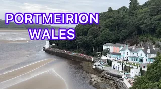 PORTMEIRION || FULL TOUR OF PORTMEIRION VILLAGE OF NORTH WALES 1 AUGUST 2023