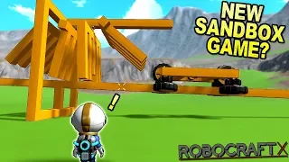 Free New Machine Based Sandbox Building Game? -  Robocraft X First Look