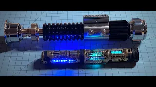 Obi Wan Kenobi Crystal Chamber Lightsaber GOTH Master Chassis