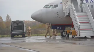 В аэропорту Домодедово прошли комплексные аварийно-спасательные учения