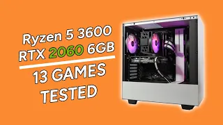 RTX 2060 + Ryzen 5 3600 :: 1080p (Most Settings) - 13 GAMES TESTED