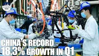 Record 18.3% increase seen for China’s GDP in Q1