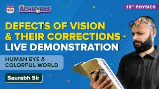 Defects of Vision and their Corrections Class 10 Science Human Eye and Colorful World Concepts