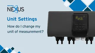 Nexus - How do I change my unit of measurement?